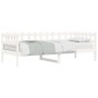 Schlafsofa aus massivem weißem Kiefernholz, 90 x 190 cm von vidaXL, Betten und Lattenroste - Ref: Foro24-840383, Preis: 107,4...