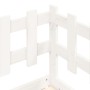 Sofá cama madera maciza de pino blanco 90x190 cm de vidaXL, Camas y somieres - Ref: Foro24-840383, Precio: 107,42 €