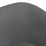 Sillón con taburete tela gris oscuro by vidaXL, Armchairs - Ref: Foro24-356437, Price: 134,01 €, Discount: %