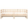Removable sofa bed solid pine wood 2x(90x200) cm by vidaXL, Beds and slatted bases - Ref: Foro24-840388, Price: 123,17 €, Dis...