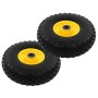 Bag cart wheels 2 units solid PU 3.00-4 (260x85) by vidaXL, Hoists, cranes and carts - Ref: Foro24-142977, Price: 43,64 €, Di...