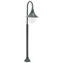 Dunkelgrüne Aluminium-Gartenlampe E27 120 cm von vidaXL, Außenbeleuchtung - Ref: Foro24-44218, Preis: 47,47 €, Rabatt: %