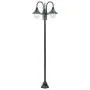 Garden street lamp with 3 dark green aluminum lights E27 220 cm by vidaXL, Outdoor lighting - Ref: Foro24-44216, Price: 155,7...