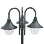 Garden street lamp with 3 dark green aluminum lights E27 220 cm by vidaXL, Outdoor lighting - Ref: Foro24-44216, Price: 155,7...