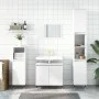 White plywood 3-piece bathroom furniture set by , Bathroom furniture - Ref: Foro24-3187781, Price: 170,05 €, Discount: %