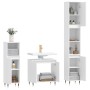 3-teiliges Badezimmermöbelset aus weißem Sperrholz von , Badezimmermöbel - Ref: Foro24-3187781, Preis: 172,61 €, Rabatt: %
