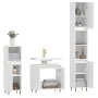 White plywood 3-piece bathroom furniture set by , Bathroom furniture - Ref: Foro24-3187781, Price: 170,05 €, Discount: %