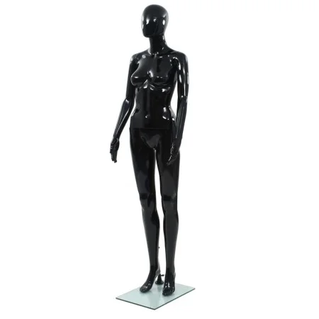 Complete female mannequin with shiny black glass base 175 cm by vidaXL, Mannequins - Ref: Foro24-142929, Price: 174,81 €, Dis...