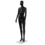 Maniquí de mujer completo base de vidrio negro brillante 175 cm de vidaXL, Maniquís - Ref: Foro24-142929, Precio: 174,81 €, D...