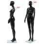 Maniquí de mujer completo base de vidrio negro brillante 175 cm de vidaXL, Maniquís - Ref: Foro24-142929, Precio: 174,81 €, D...