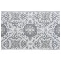 Alfombra de exterior PP ARAKIL gris claro 120x180 cm