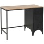 Schreibtisch mit Sockel aus Tannenholz und Stahl 100x50x76 cm von vidaXL, Schreibtische - Ref: Foro24-246421, Preis: 325,07 €...