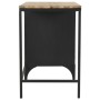Schreibtisch mit Sockel aus Tannenholz und Stahl 100x50x76 cm von vidaXL, Schreibtische - Ref: Foro24-246421, Preis: 325,07 €...