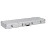 Silberner Aluminium-Waffenkoffer 118x38x12 cm von , Waffenkoffer - Ref: Foro24-91862, Preis: 96,05 €, Rabatt: %