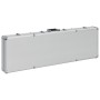 Maletín para armas de aluminio plateado 118x38x12 cm de , Estuches para armas de fuego - Ref: Foro24-91862, Precio: 96,05 €, ...