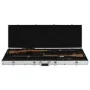 Silberner Aluminium-Waffenkoffer 118x38x12 cm von , Waffenkoffer - Ref: Foro24-91862, Preis: 96,05 €, Rabatt: %