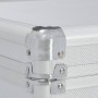 Maletín para armas de aluminio plateado 118x38x12 cm de , Estuches para armas de fuego - Ref: Foro24-91862, Precio: 96,05 €, ...