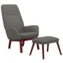 Entspannungssessel mit hellgrauem Stoffhocker von , Sessel - Ref: Foro24-3097871, Preis: 144,92 €, Rabatt: %