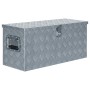 Caja de aluminio 80x30x35 cm plateada de vidaXL, Cajas de herramientas - Ref: Foro24-142939, Precio: 181,81 €, Descuento: %