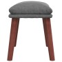 Relax armchair with light gray fabric footstool by , Armchairs - Ref: Foro24-3097871, Price: 146,72 €, Discount: %