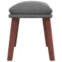 Entspannungssessel mit hellgrauem Stoffhocker von , Sessel - Ref: Foro24-3097871, Preis: 144,92 €, Rabatt: %