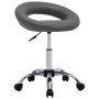 Drehbarer Esszimmerstuhl aus grauem Kunstleder von , Essstühle - Ref: Foro24-3085834, Preis: 74,45 €, Rabatt: %
