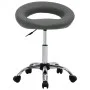 Drehbarer Esszimmerstuhl aus grauem Kunstleder von , Essstühle - Ref: Foro24-3085834, Preis: 71,10 €, Rabatt: %