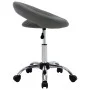 Gray synthetic leather swivel dining chair by , dining chairs - Ref: Foro24-3085834, Price: 71,10 €, Discount: %