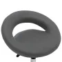 Drehbarer Esszimmerstuhl aus grauem Kunstleder von , Essstühle - Ref: Foro24-3085834, Preis: 71,10 €, Rabatt: %