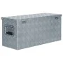 Caja de aluminio 80x30x35 cm plateada de vidaXL, Cajas de herramientas - Ref: Foro24-142939, Precio: 182,11 €, Descuento: %