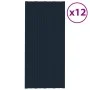 Galvanized anthracite steel roof panel, 12 units, 100x45 cm. by , Ceiling - Ref: Foro24-317215, Price: 74,03 €, Discount: %