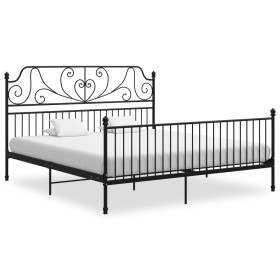 Estructura de cama de metal 200x200 cm
