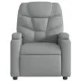 Sillón reclinable de masaje de tela gris claro by , Armchairs - Ref: Foro24-372453, Price: 213,84 €, Discount: %