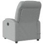 Sillón reclinable de masaje de tela gris claro by , Armchairs - Ref: Foro24-372453, Price: 217,10 €, Discount: %