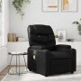 Sillón de masaje reclinable cuero sintético negro by , Armchairs - Ref: Foro24-372472, Price: 243,06 €, Discount: %