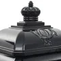 Buzón de columna de aluminio estilo vintage inoxidable negro de vidaXL, Buzones de correo - Ref: Foro24-43888, Precio: 300,89...