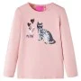 Camiseta infantil de manga larga rosa claro 140 by , Kids T-shirts - Ref: Foro24-14088, Price: 10,49 €, Discount: %