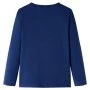 Kinder Langarmshirt in Marineblau, Größe 104. von , Kinder-T-Shirts - Ref: Foro24-14240, Preis: 8,32 €, Rabatt: %