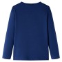 Kinder Langarmshirt in Marineblau, Größe 128. von , Kinder-T-Shirts - Ref: Foro24-14242, Preis: 8,41 €, Rabatt: %