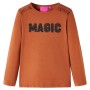 Kinder Langarmshirt in Cognac-Farbe, Größe 140. von , Kinder-T-Shirts - Ref: Foro24-14268, Preis: 8,87 €, Rabatt: %