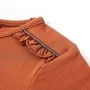 Kinder Langarmshirt in Cognac-Farbe, Größe 140. von , Kinder-T-Shirts - Ref: Foro24-14268, Preis: 8,77 €, Rabatt: %