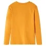 Camiseta infantil de manga larga color ocre 104 de , Camisetas para niños - Ref: Foro24-12640, Precio: 8,75 €, Descuento: %