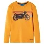 Kinder langärmliges T-Shirt in Ockerfarbe Größe 128 von , Kinder-T-Shirts - Ref: Foro24-12642, Preis: 8,75 €, Rabatt: %