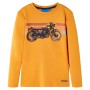 Kinder langärmliges T-Shirt in Ockerfarbe Größe 128 von , Kinder-T-Shirts - Ref: Foro24-12642, Preis: 8,85 €, Rabatt: %