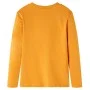Kinder langärmliges T-Shirt in Ockerfarbe Größe 128 von , Kinder-T-Shirts - Ref: Foro24-12642, Preis: 8,75 €, Rabatt: %