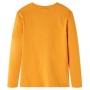 Kinder langärmliges T-Shirt in Ockerfarbe Größe 128 von , Kinder-T-Shirts - Ref: Foro24-12642, Preis: 8,85 €, Rabatt: %