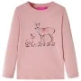 Camiseta infantil de manga larga rosa 140 de , Camisetas para niños - Ref: Foro24-14393, Precio: 8,41 €, Descuento: %