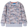 Kinder-Sweatshirt meliert in Grau, Größe 140. von , Kinder-T-Shirts - Ref: Foro24-13168, Preis: 11,95 €, Rabatt: %