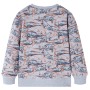 Kinder-Sweatshirt meliert in Grau, Größe 140. von , Kinder-T-Shirts - Ref: Foro24-13168, Preis: 11,95 €, Rabatt: %