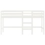 Children's loft bed ladder solid white pine wood 90x200 cm by , Beds and slatted bases - Ref: Foro24-835890, Price: 161,83 €,...